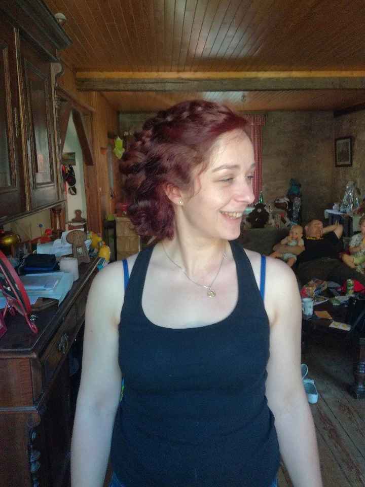 Essayage de la coiffure - 3