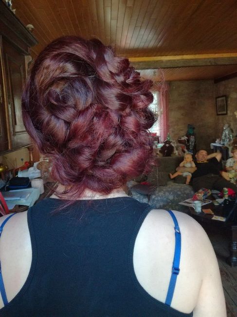 Essayage de la coiffure - 1