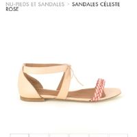 Vos chaussures plates et ouvertes de mariée (pas celles du soir) - 1