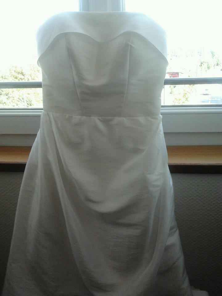 robe bustier blanche neuve 