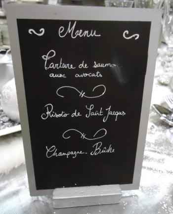 les menus 