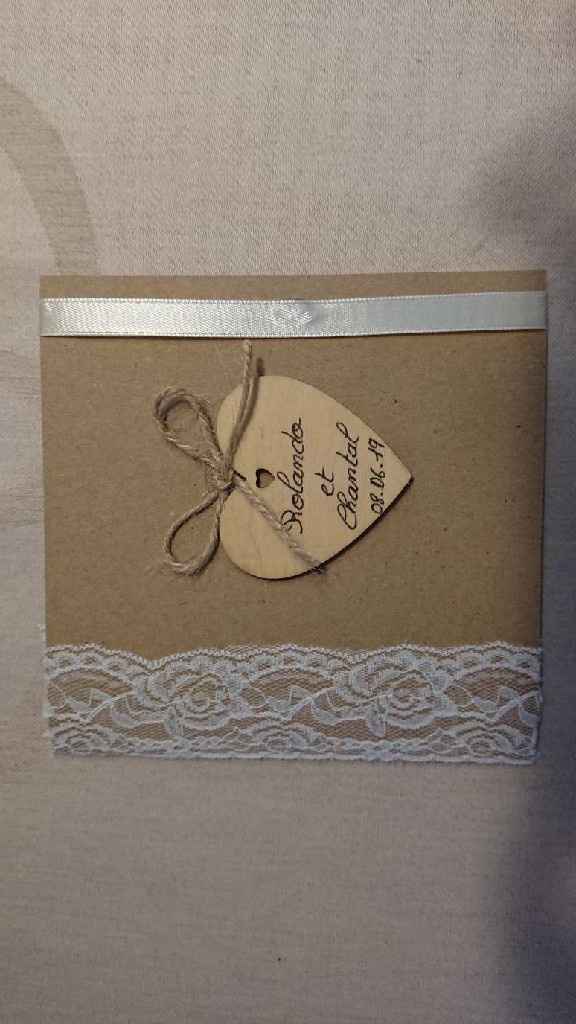  Faire parts maison : on y est presque ! - 1