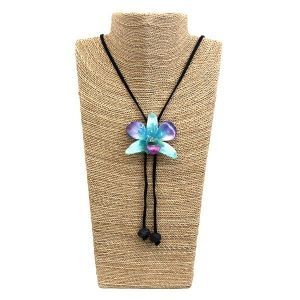 collier orchidée