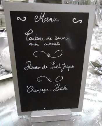 les menus 