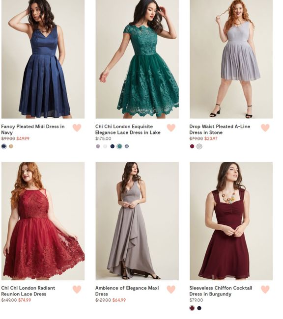 extrait robes modcloth