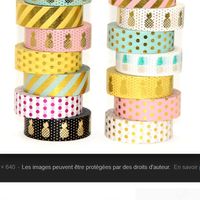 exemple de washi tape
