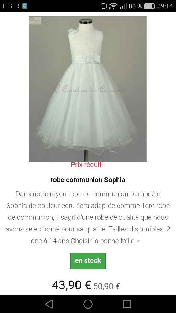 Robe demoiselles d'honneur - 1