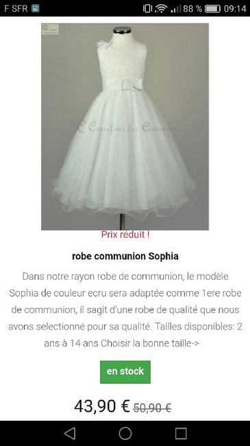 Robe demoiselles d'honneur - 1