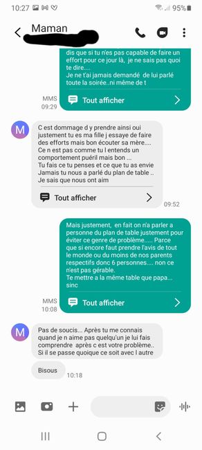 Plan de table / parents des mariés 1