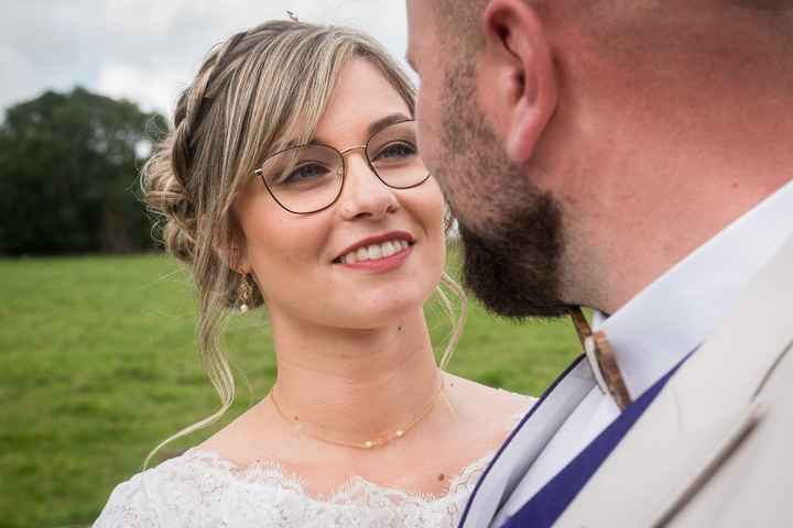 Mariée et lunette - 2