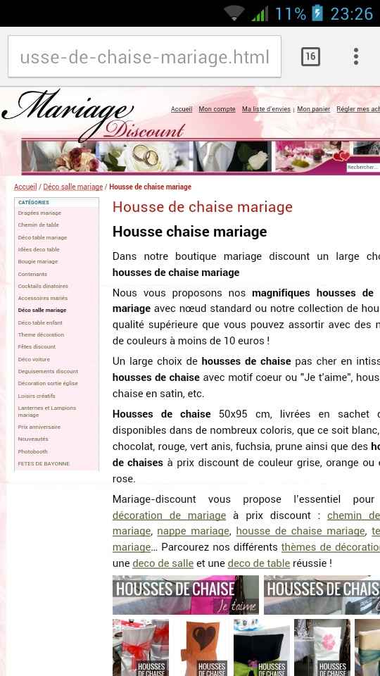 Housses de chaise... recherchées désespérément - 1