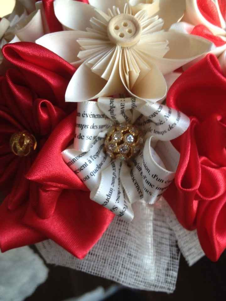 fleur ruban