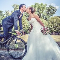 Parce que le vélo fait partie de notre vie de mariés 