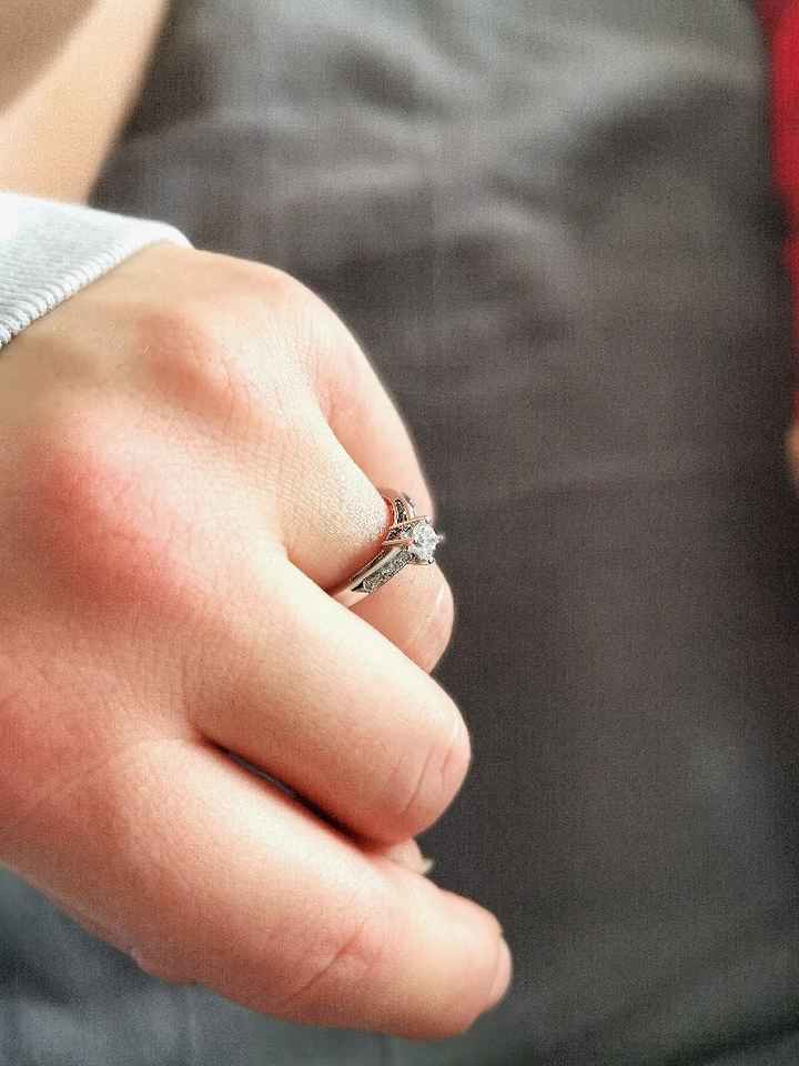 Bagues de fiançailles. - 1