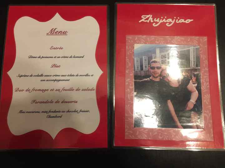 Menus refait et autres diy - 2