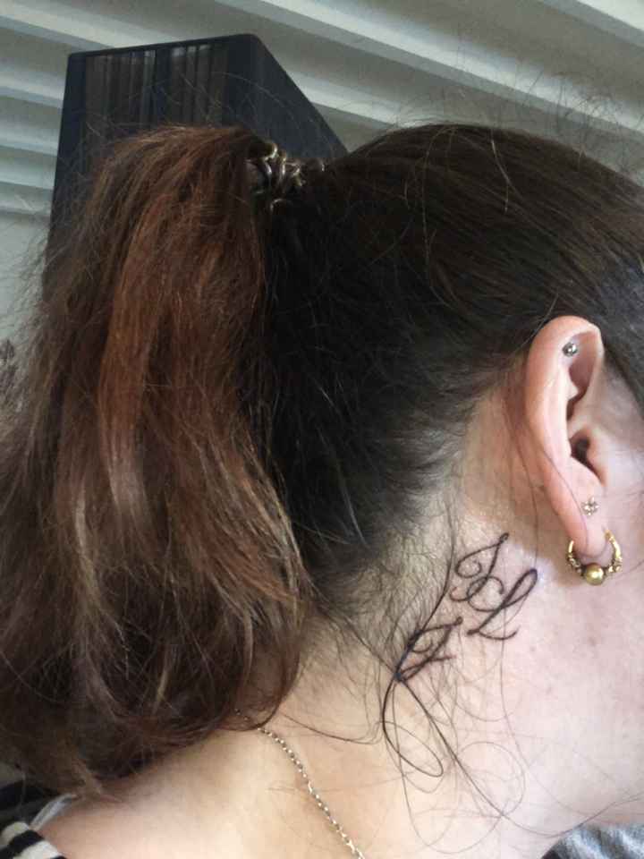 Mariée tatouée? - 1