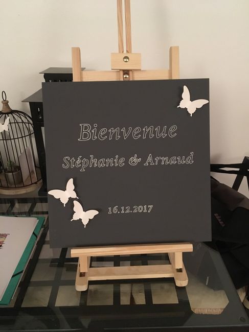  Plaque de bienvenue - 1