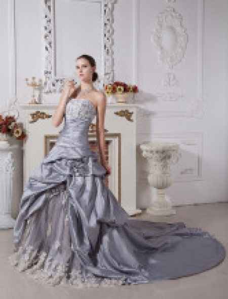 robe boule argent