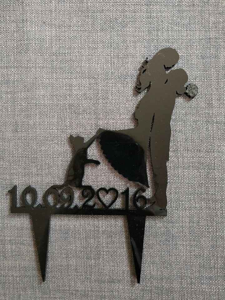 Montrez moi vos cake topper ou figurines pour la pièce montée ! - 1