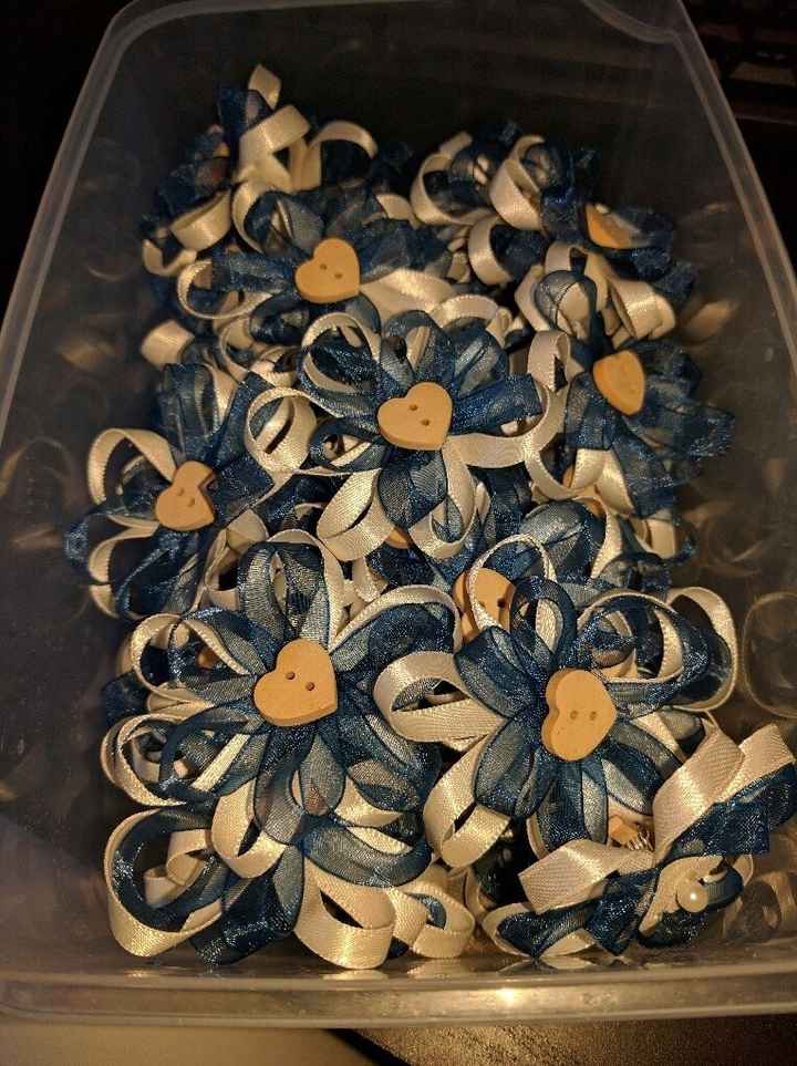 Petit diy du jour : boutonnières des invités - 2