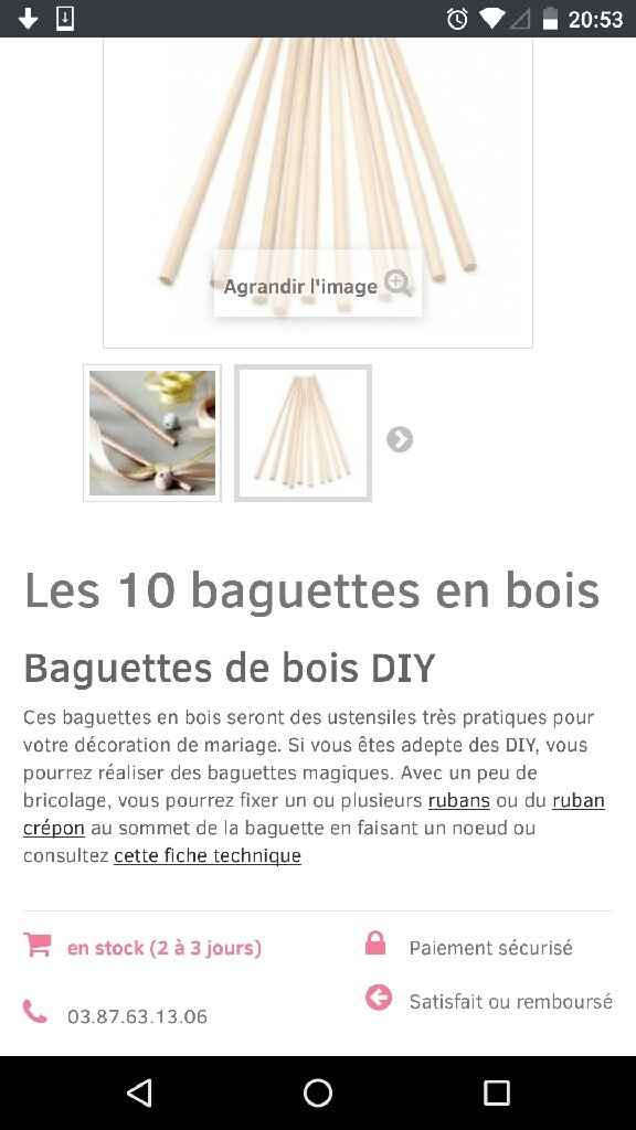 Question pour les baton ruban - 1