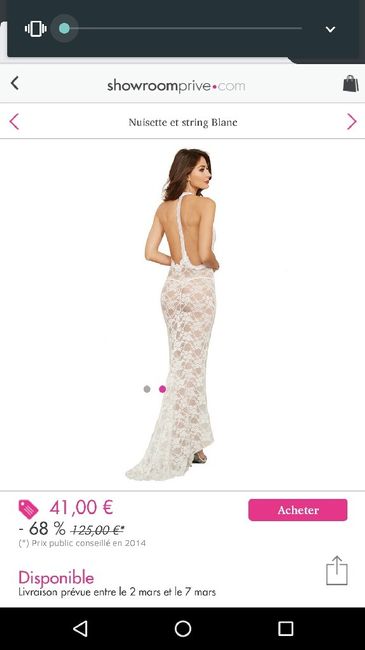 Ma lingerie du jour j enfin trouvée ! - 4