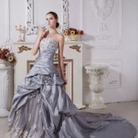 robe boule argent
