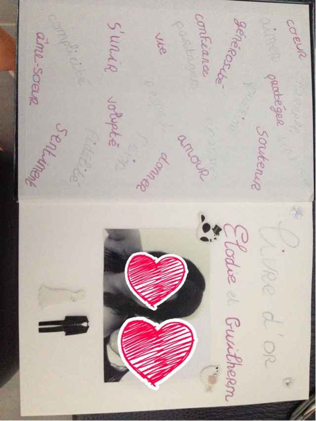 Qui a fabriqué de a à z son livre d'or ? - 3