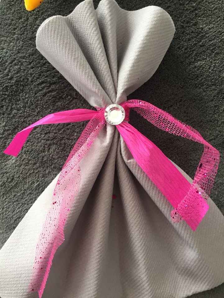 Aide pliage de serviette - 1