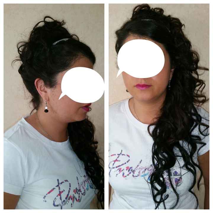 Essai coiffure - 1