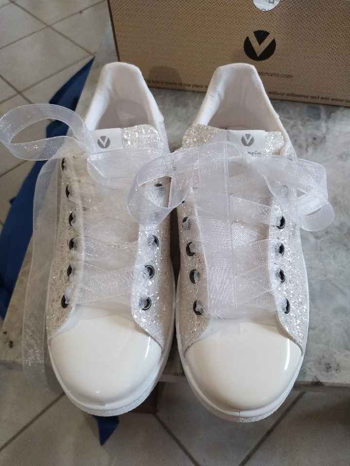 Chaussures de mariée avant/apres - 2