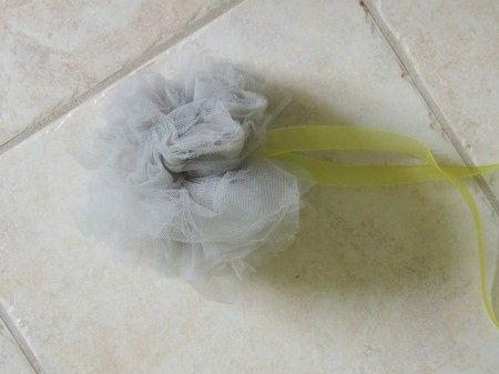 ponpon en tulle