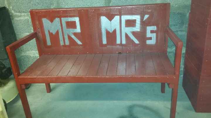 Banc et pupitre diy :) - 1