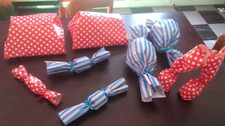 Atelier paquets cadeaux comme pour noël :) - 2