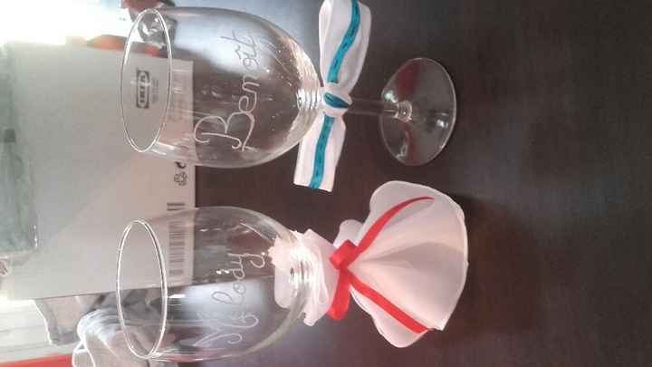 Diy verres des mariés :) - 1