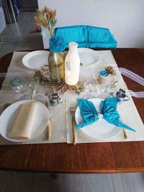 Déco table :choix des serviettes - 2