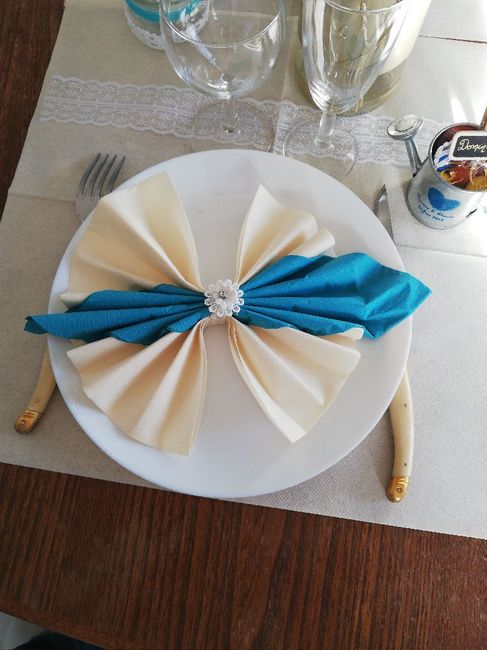 Déco table :choix des serviettes - 4