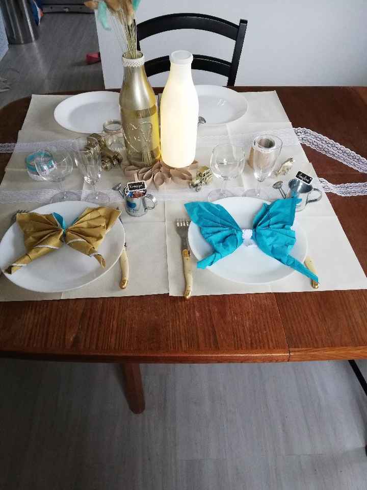 Déco table :choix des serviettes - 1