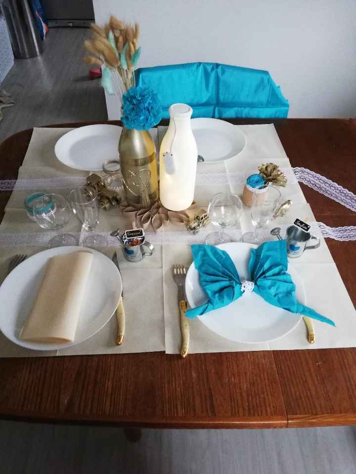 Déco table :choix des serviettes - 2