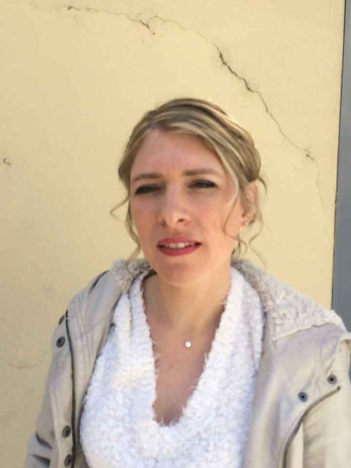 1er essai robe, coiffure et maquillage ! - 2