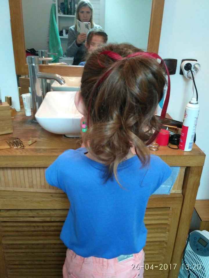 Essai coiffure de ma princesse ! - 3