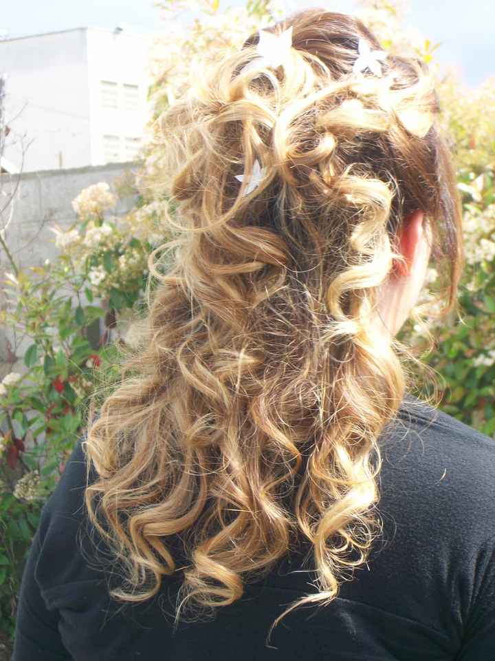 mon essai de coiffure