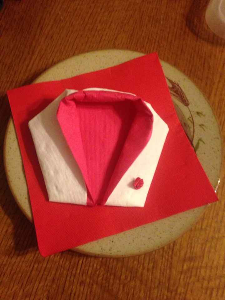 Essaie pliage serviettes - 2