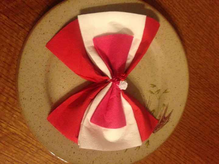 Essaie pliage serviettes - 4