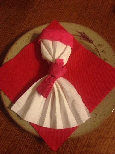Essaie pliage serviettes - 3