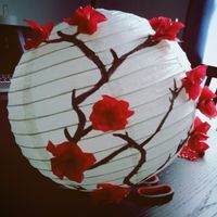 DIY Lanterne avec fleurs