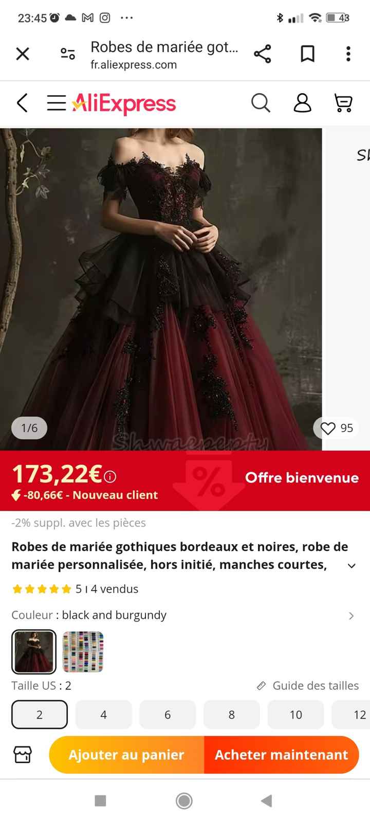 Mariage inspiration gothique chic - 1