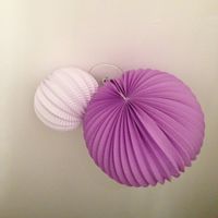 Lampions pour décoration de l'espace cocktail