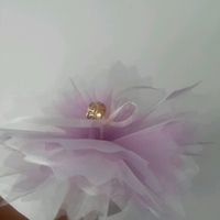 Nos alliances et leur fleur de présentation  en diys - 4