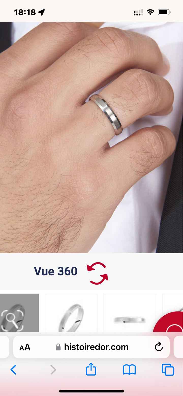 Alliance or blanc ou palladium - 1